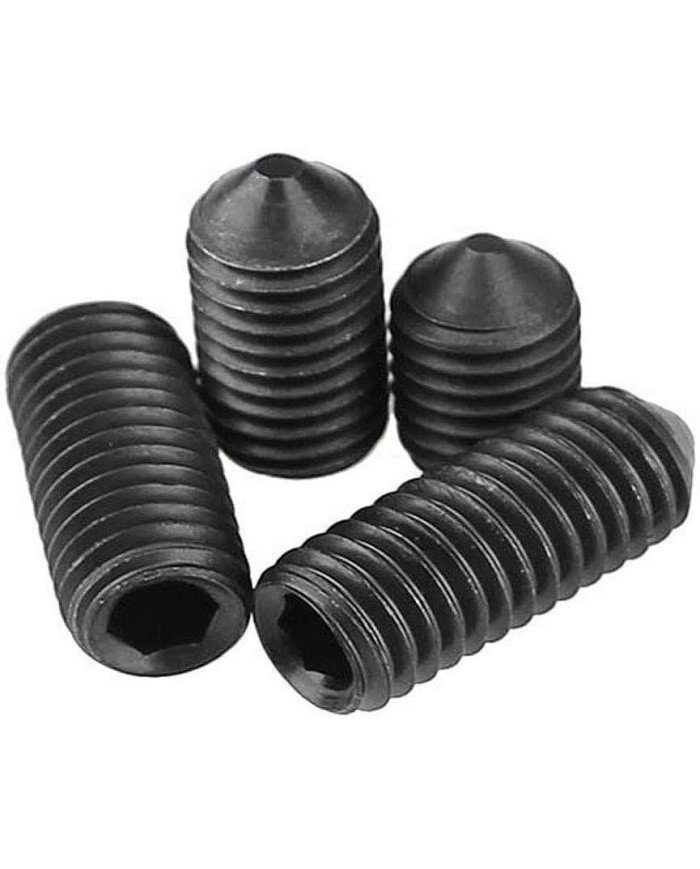 TORNILLO PRISIONERO DAMESA NEGRO 5X6 B/25UDS.
