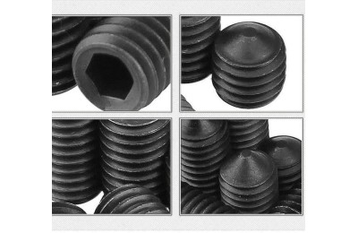 TORNILLO PRISIONERO NEGRO 5X6 (25U) DAMESA