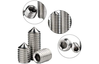 TORNILLO PRISIONERO INOXIDABLE 5X6 (25U) DAMESA