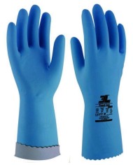 GUANTES LATEX FOOD-TEX AZUL T-10 (12U)