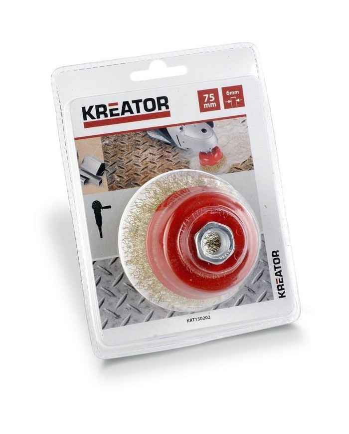CEPILLO TAZA KREATOR KRT150202 (75 MM) ROSCA 14MM     KRT150202