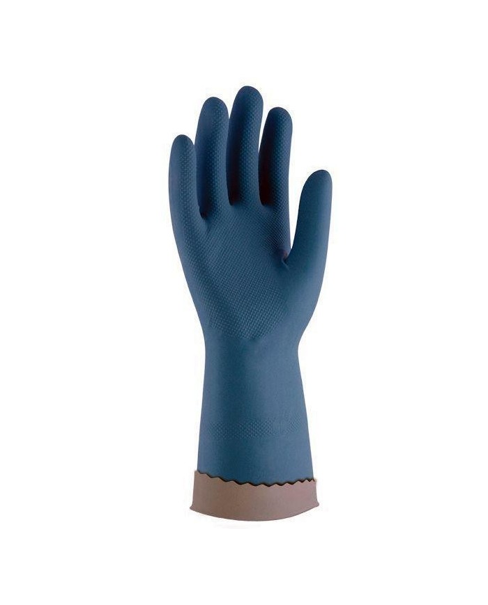 GUANTES LATEX FOOD-TEX AZUL T-10 (12U)