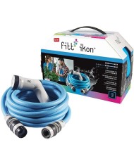 MANGUERA IKON FITT AZUL PISTOLA 15MT.