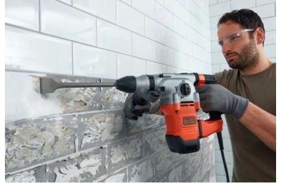 MARTILLO PERFORADOR 1250W.BLACK&DECKER 3,7J  EHS03K-QS