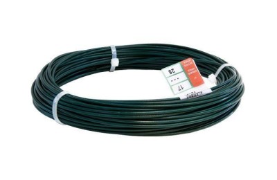 ROLLO ALAMBRE FORRADO VERDE    100MT.