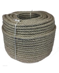 CUERDA DE CAÑAMO  4 MM  (ROLLO 200 MTS.)