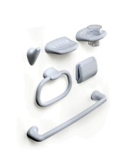 CONJUNTO BAÑO TATAY OLYMPIA BLANCO 6PZAS