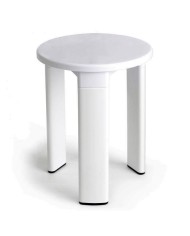 TABURETE TOYMA DE BAÑO BLANCO