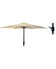 SOMBRILLA JARDIN AMBIANCE 3 MTS. MARRON