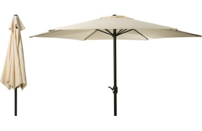 SOMBRILLA JARDIN AMBIANCE 3 MTS. CREMA