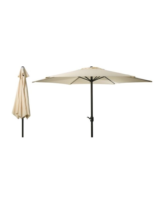 SOMBRILLA JARDIN AMBIANCE 3 MTS. CREMA