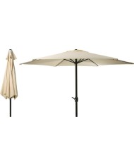 SOMBRILLA JARDIN AMBIANCE 3 MTS. CREMA