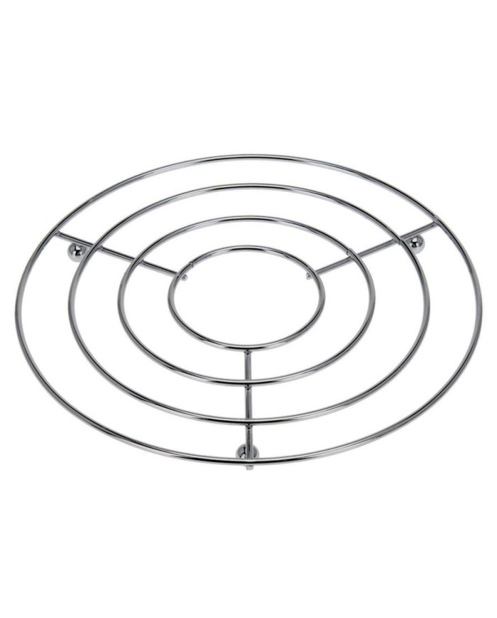 SALVAMANTELES REDONDO CROMADO 20CM. EH