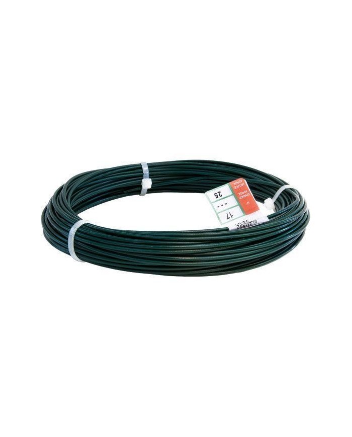 ROLLO ALAMBRE FORRADO VERDE     50MTS.