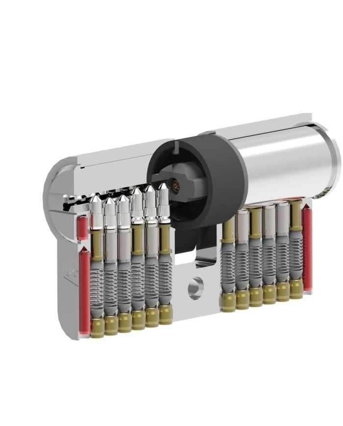 CILINDRO SEGURIDAD UCEM NIQUELADO LEVA LARGA MOD:UAB:30-30
