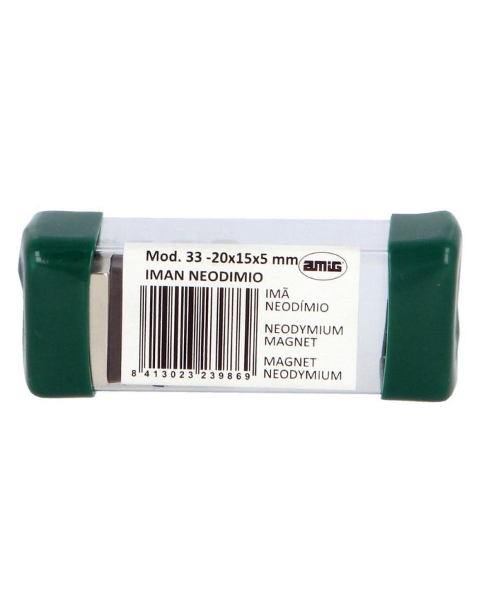 IMAN NEODIMIO AMIG 20X15X5MM. RECTANGULAR 5UNID.