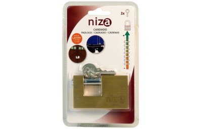 CANDADO AMIG LATON NIZA 200-60MM.FORMA U