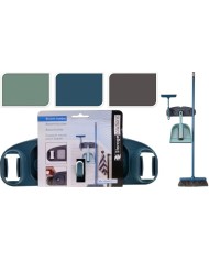 COLGADOR 3 ESCOBAS PROGARDEN BLANCO