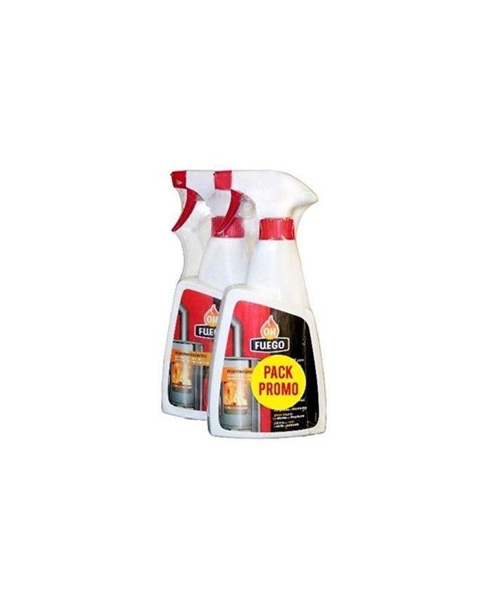 LIMPIACRISTALES ESTUFA 2 UDS. FLOWER 500ML.           1-50275