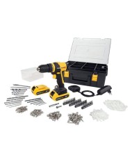 TALADRO PERCUTOR POWERPLUS 20V 1BAT 2Ah POWXB10070