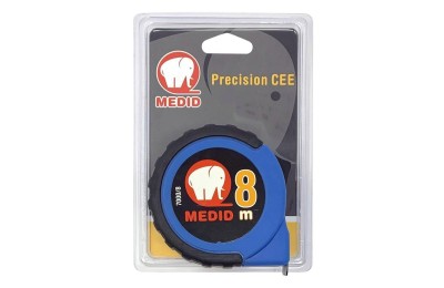 FLEXOMETRO ANTI-CHOQUE 8MTS. 25MM. MEDID