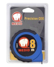 FLEXOMETRO ANTI-CHOQUE 8MTS. 25MM. MEDID