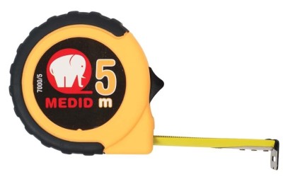 FLEXOMETRO ANTI-CHOQUE 5MTS. 25MM. MEDID