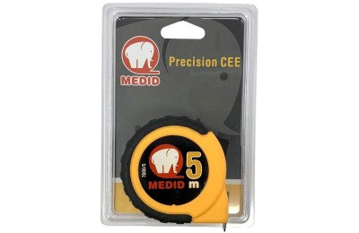 FLEXOMETRO ANTI-CHOQUE 5MTS. 25MM. MEDID