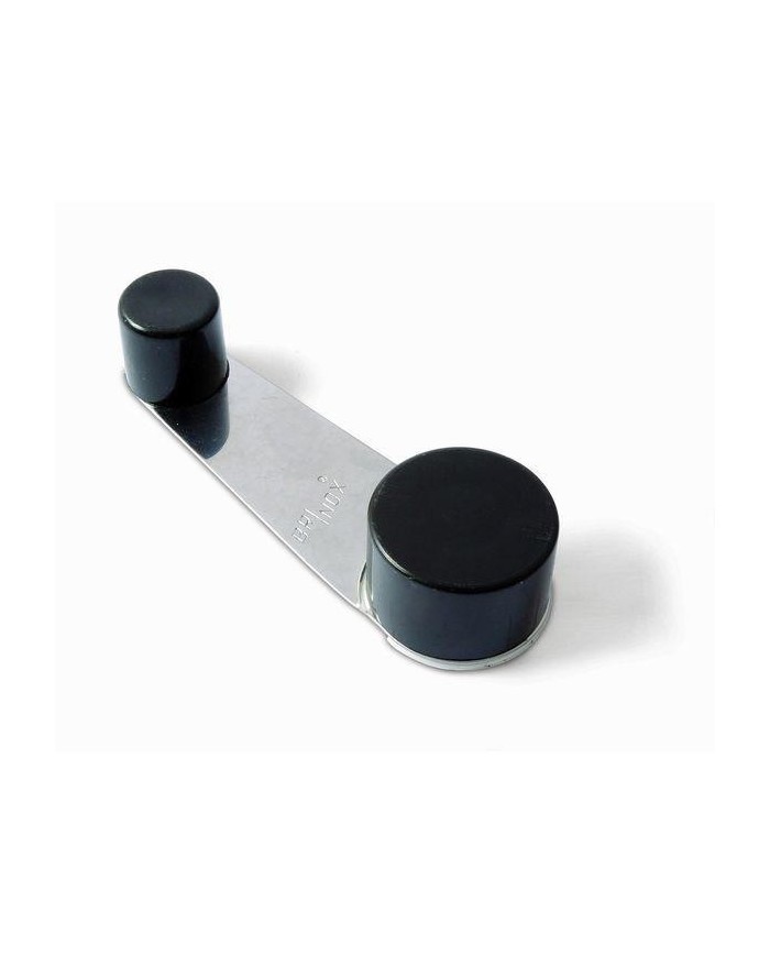 TOPE ADHESIVO BRINOX B78270N NEGRO GIRATORIO
