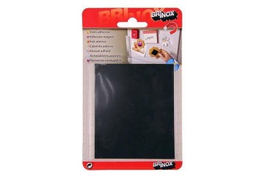 IMAN ADHESIVO 100X85MM. NEGRO BRINOX
