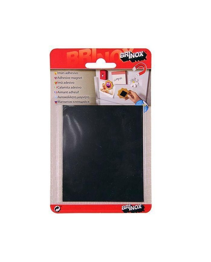 IMAN ADHESIVO BRINOX 100X85MM. NEGRO