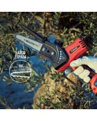 MOTOSIERRA 470W. 2 BAT.4.2AH 100MM. BELLOTA