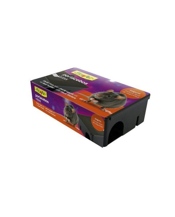 CAJA PORTACEBOS RATAS FLOWER