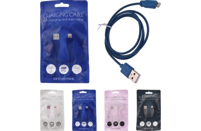 CABLE CARGADOR USB IPHONE 1MT. KOOP