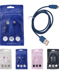 CABLE CARGADOR USB IPHONE 1MT. KOOP