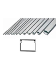 CANALETA ADHESIVA 10X15MM. 2MTS. BLANCA