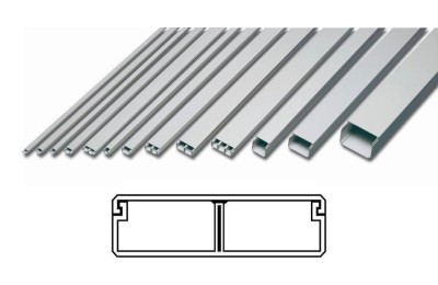 CANALETA 15X30MM. 2MTS. BLANCA