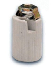 PORTALAMPARAS CERAMICO E-27 M-10X100 122