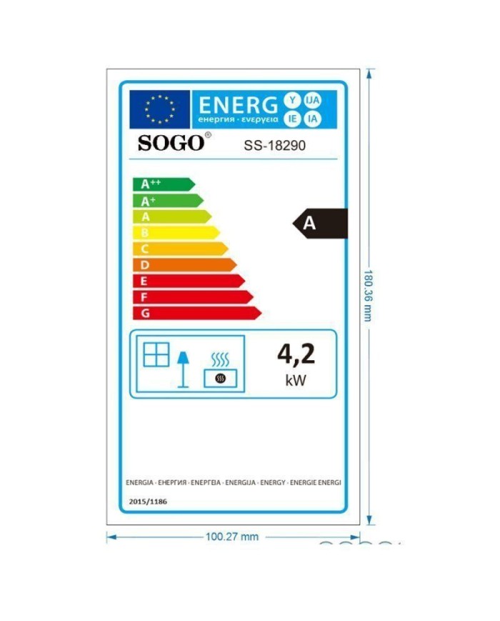 ESTUFA SOGO CERAMICA DE GAS PLEGABLE