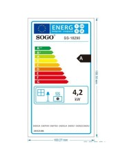 ESTUFA SOGO CERAMICA DE GAS PLEGABLE