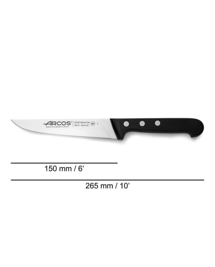 CUCHILLO ARCOS MOD.UNIVERSAL COCINA 281304 150 MM.