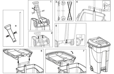 CONJUNTO TAYG BARRA/PEDAL ECO 120 LTS.