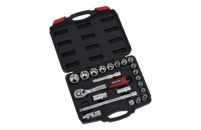 MALETIN LLAVE VASO 1/2 KREATOR (22PZAS.)