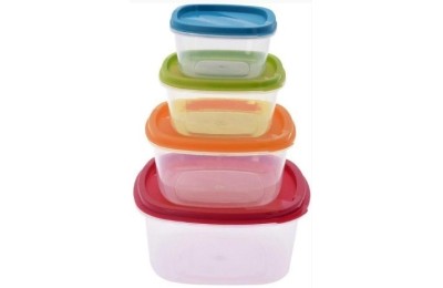 FIAMBRERA EH CUADRADA PLASTICO SET 4UD.