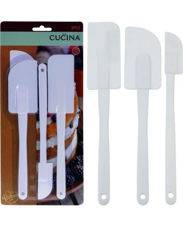 ESPATULA EXCELLENTH GOMA BLANCA SET 3 UD