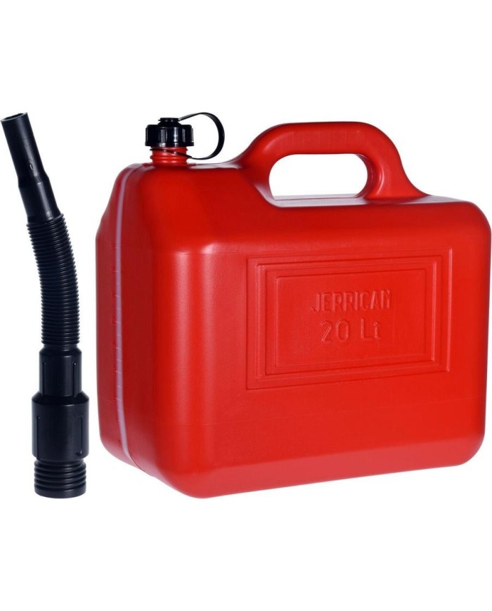 BIDON CARBURANTE CON CANULA KOOP ROJO 20LTS. D14150030