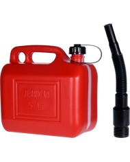 BIDON CARBURANTE CON CANULA KOOP ROJO  5LTS. D14150010