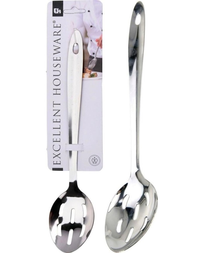CUCHARA EH PERFORADA INOXIDABLE 32CMS. A12401190