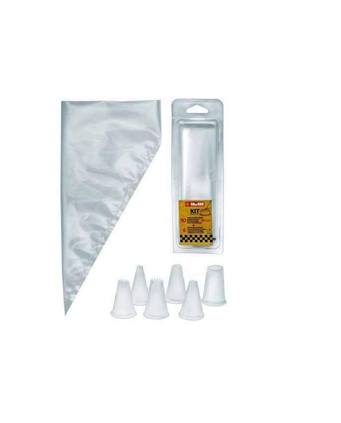 KIT MANGA DESECHABLE 10UDS.+6 BOQUILLAS IBILI