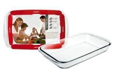 FUENTE HORNO IBILI CRISTAL 34X21 CMS.